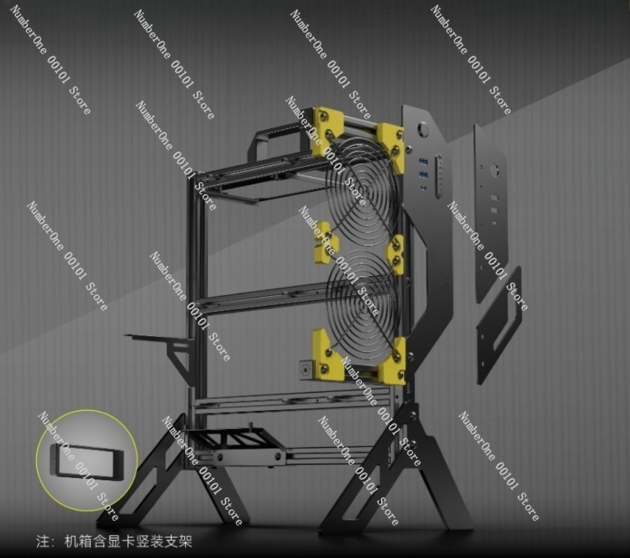 DIY Open-Frame-Aluminium-PC-Ge – Aluminum Open Frame Test Bench Water Cooling Bewertung und Preis
