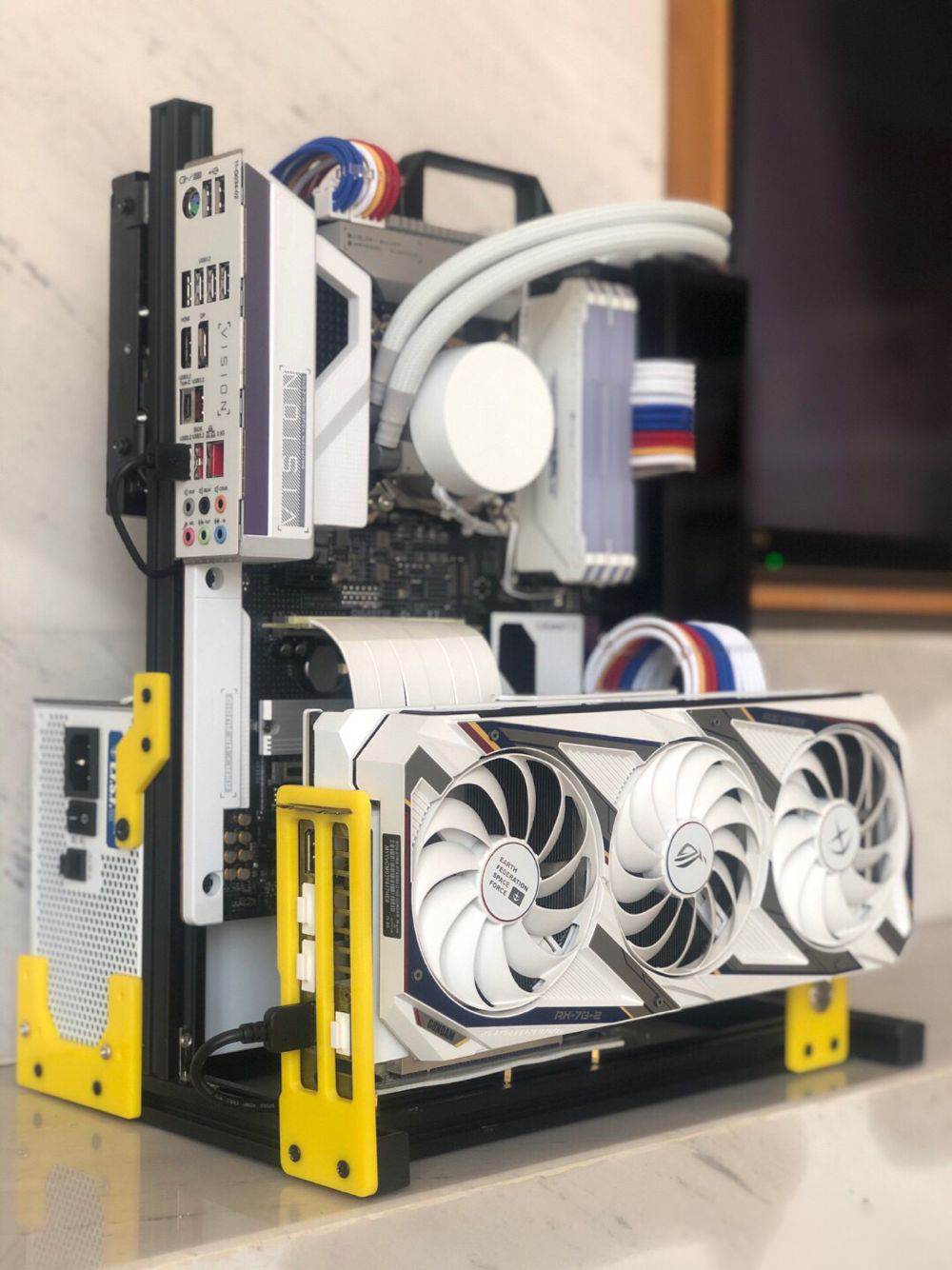 ATX EATX PC Prüfstand Griff Tr – Aluminum Open Frame Test Bench Water Cooling Bewertung und Preis